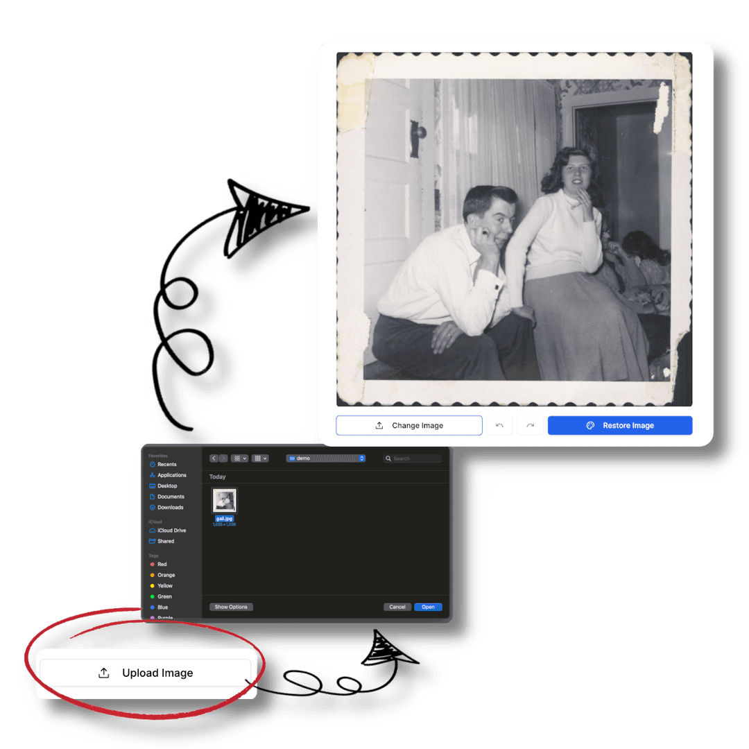 Step 1: Upload your photo